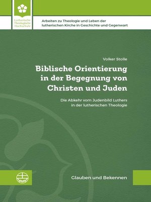 cover image of Biblische Orientierung in der Begegnung von Christen und Juden